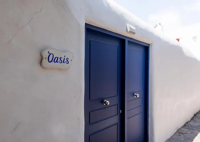 Daire Olive Tree Semi-basement Mykonos Town